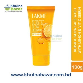 Lakme Blush & Glow Brightening Lemon Fresh Face Wash - 100g