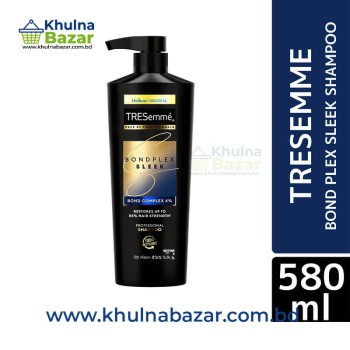 TRESemmé Shampoo Bondplex Sleek - 580ml | Strengthens & Repairs Damage