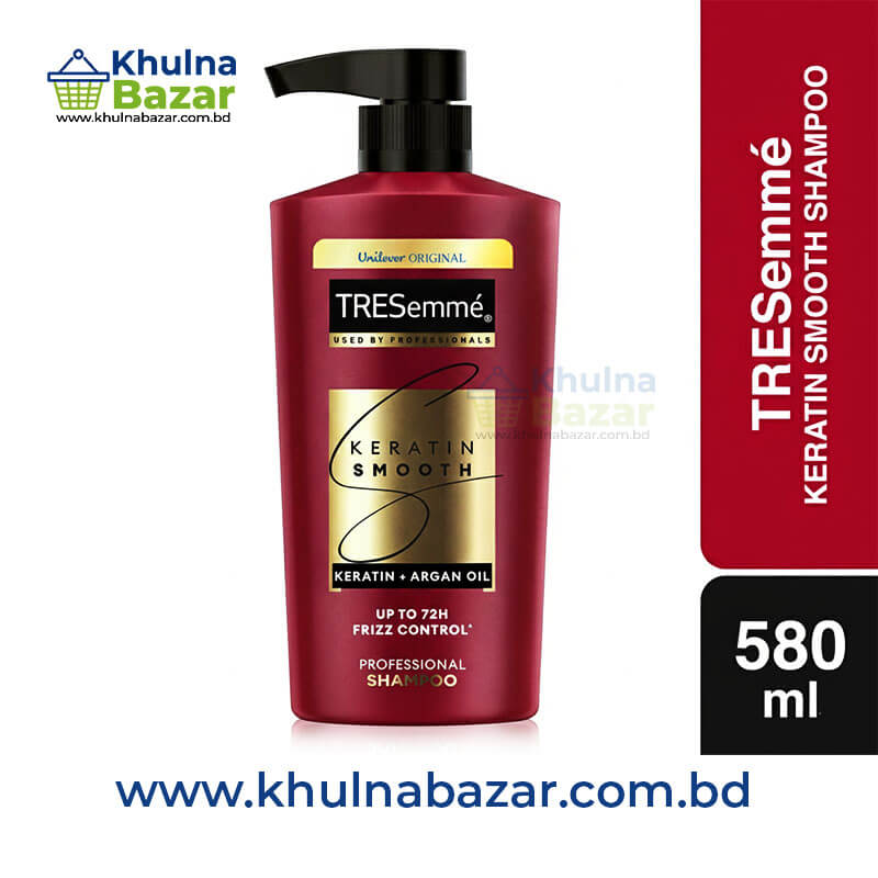 TRESemmé Shampoo Keratin Smooth with Argan Oil - 580ml