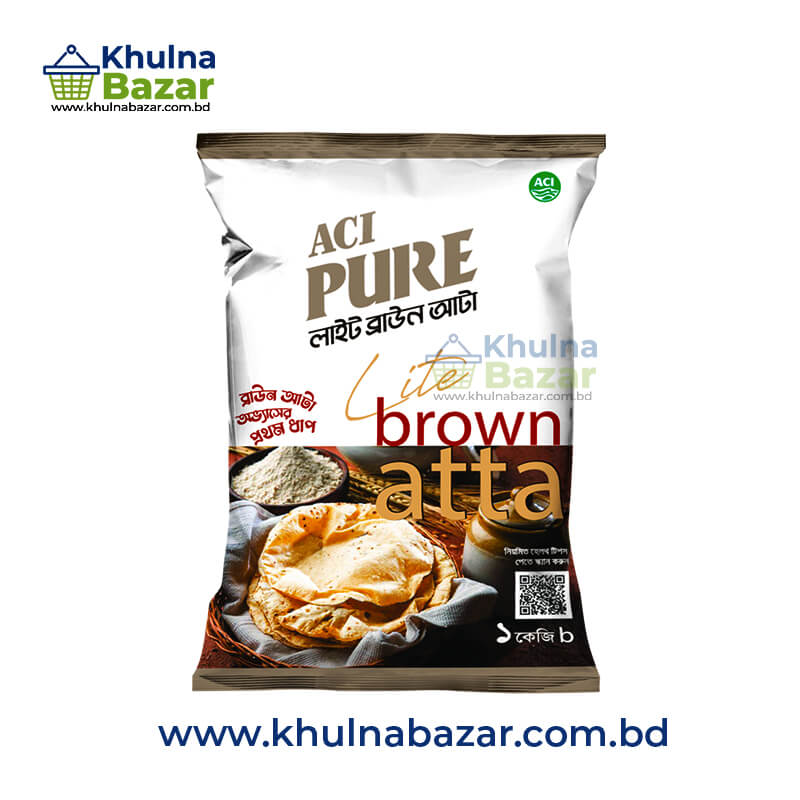 ACI Pure Lite Brown Atta (লাল আটা) - 1kg