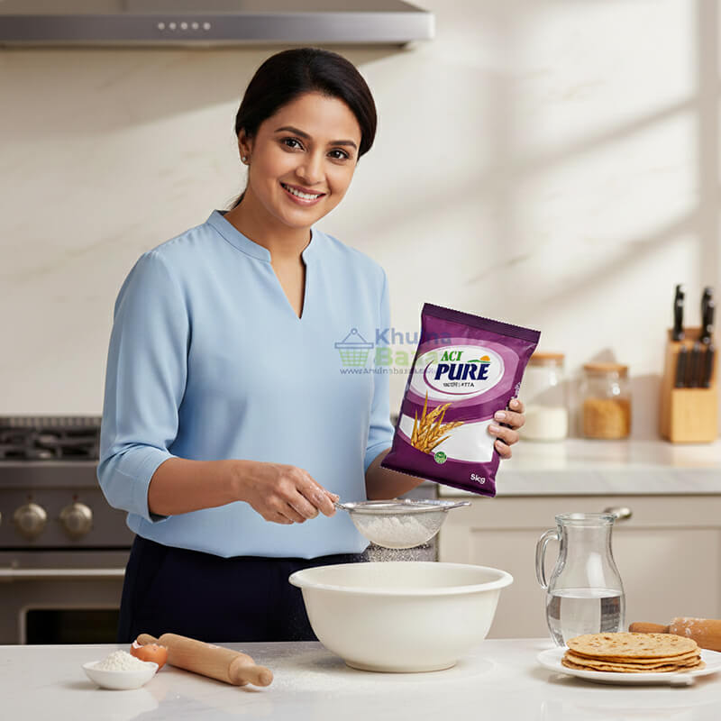 ACI Pure Regular Atta (এসিআই পিওর আটা) - 5kg
