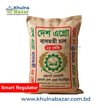 দেশ এগ্রো প্রিমিয়াম বাসমতি চাউল (Long Grain) - ২৫ কেজি