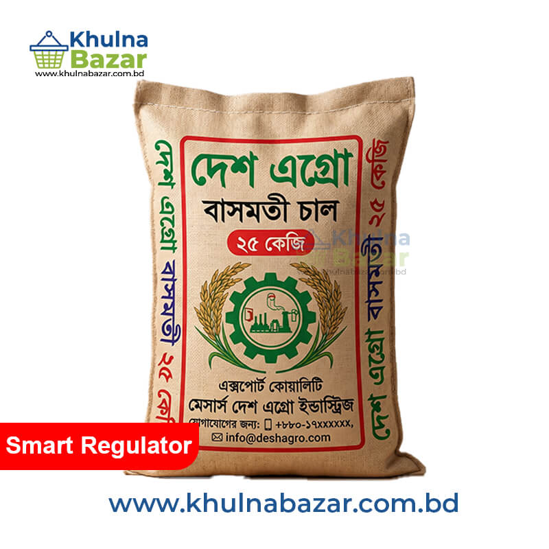 দেশ এগ্রো প্রিমিয়াম বাসমতি চাউল (Long Grain) - ২৫ কেজি
