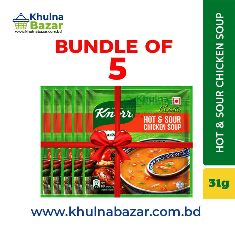 Knorr Hot & Sour Soup 31g (Bundle of 5)