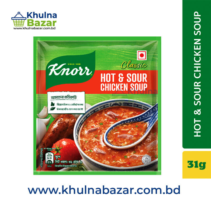 Knorr Soup Hot and Sour Chicken – 31g Pack