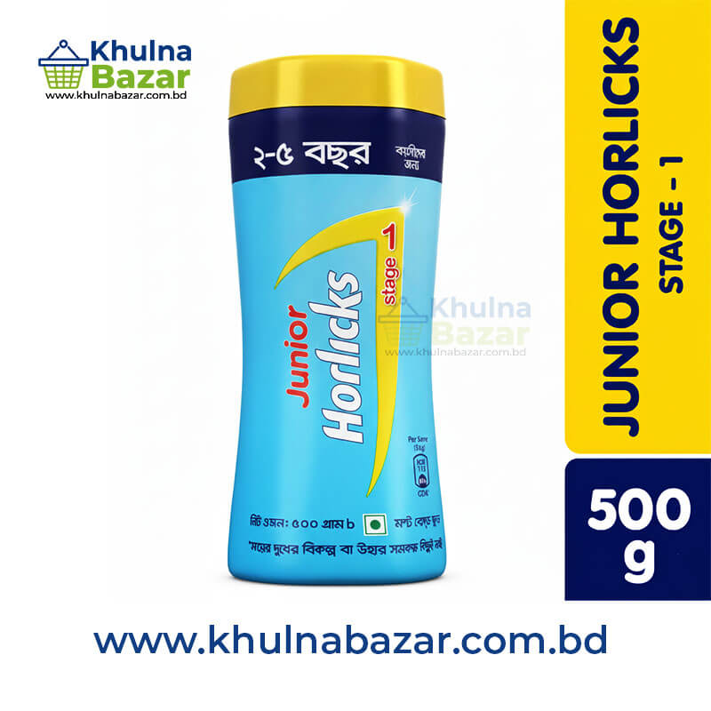 Junior Horlicks Health & Nutrition Drink - Stage 1 (2-3 Years) - 500g Jar