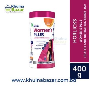 Women's Plus Horlicks Health and Nutrition Drink Jar - 400g 