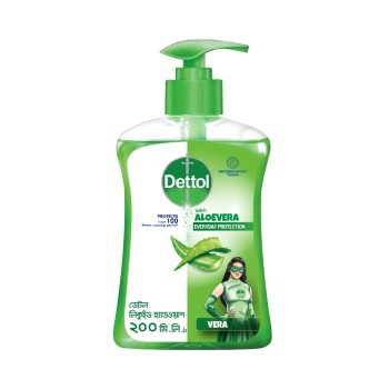 Dettol Handwash Aloe Vera Liquid Pump - 200ml