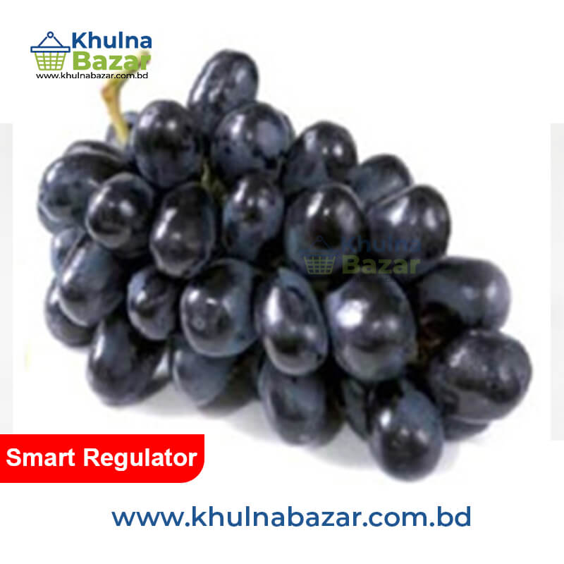 প্রিমিয়াম কোয়ালিটি কালো আঙ্গুর (Black Grapes) - ৫০০ গ্রাম