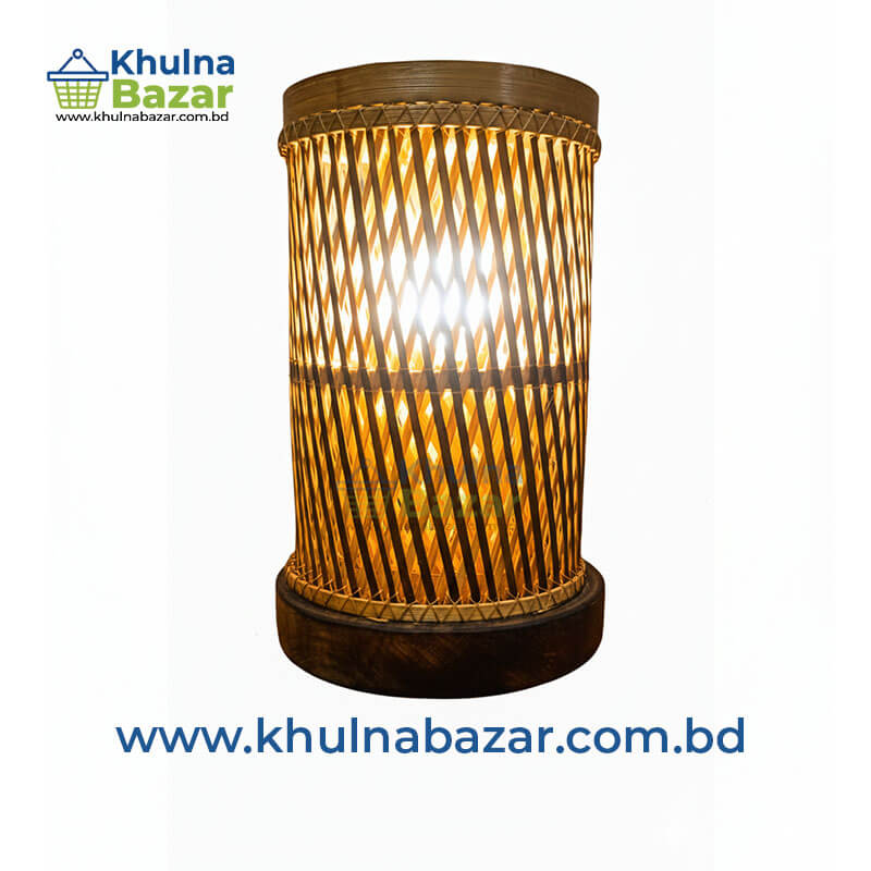 Double Shade Bamboo Table Lampshade – Eco-friendly Home Decor