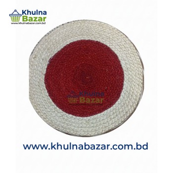 Handwoven Natural Jute Place Mat – Eco-Friendly Dining Decor