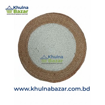 Handcrafted Eco-Friendly Jute place Mat - Natural Rustic Table Decor