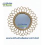 Cane Wall Mirror – 18 Inch (Natural Rattan)