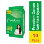 Freedom Sanitary Napkin Belt - 10 Pads Pack
