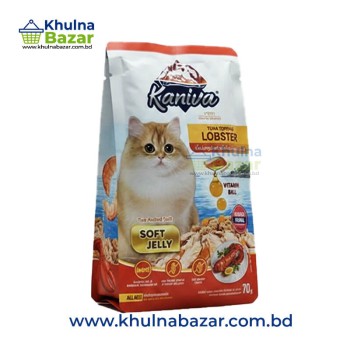 Kaniva Wet Cat Food - Tuna Topping Lobster Pouch (70g)