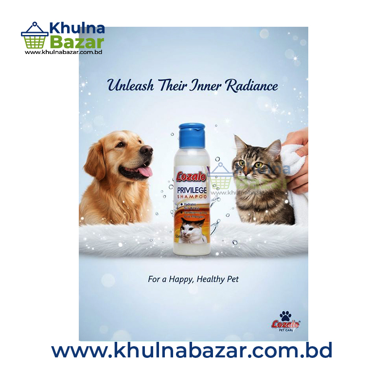 Lozalo Privilege Conditioning Shampoo for Dogs & Cats - 50 ml