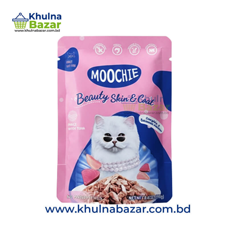 Mooche Mince With Tuna Pouch 70g - Premium Wet Cat Food