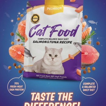 Pet Metro Salmon & Tuna Recipe Wet Cat Food - 100g Pouch