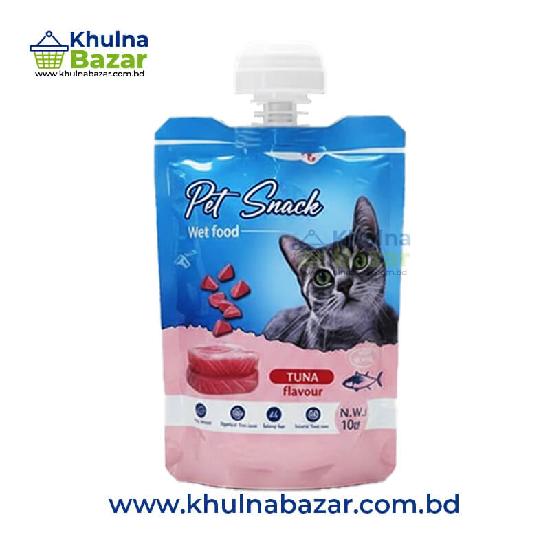 Taidom Pet Snack Wet Food - Tuna Flavour (100g) - Healthy Cat Treat