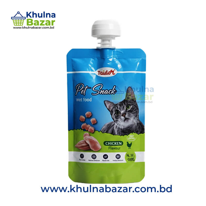 Taidom Pet Snake Wet Food - Chicken Flavour (100 Gm) - High Protein Diet