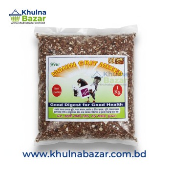 গ্রিট মিক্সড পাখির খাবার - ১কেজি (Premium Grit Mixed Bird Food) - পাখির হজম ও স্বাস্থ্যের জন্য সেরা