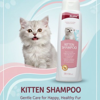 Bioline Kitten Shampoo for Sensitive Skin (200ml)  - কিটেনদের জন্য বিশেষ শ্যাম্পু
