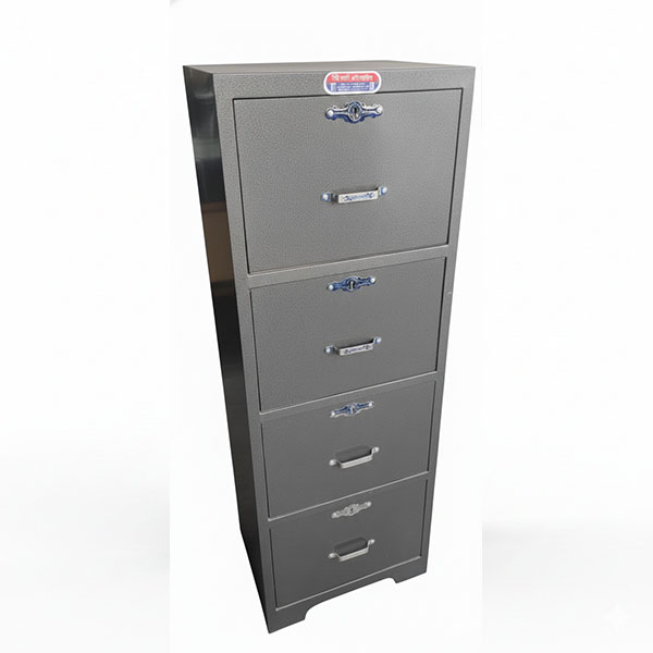 ৪-ড্রয়ার স্টিল ফাইল কেবিনেট (size: 54''*24''*20'') weight: 50kg.