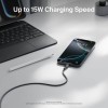 Belkin 15W USB-A to USB-C Braided Cable (1 Meter)