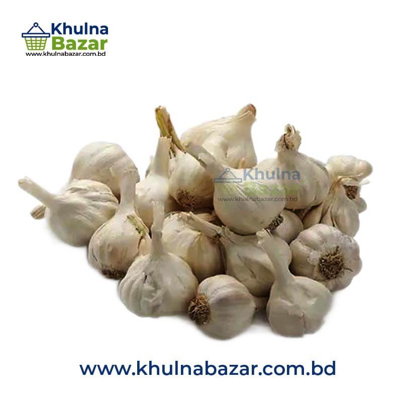 দেশী নতুন রসুন - ৫০০ গ্রাম  (Premium Quality Fresh Garlic) 